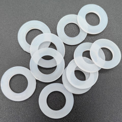 White Nylon Flat Washer Insulation Washer Gaskets I.D:2-24mm O.D:5-50mm