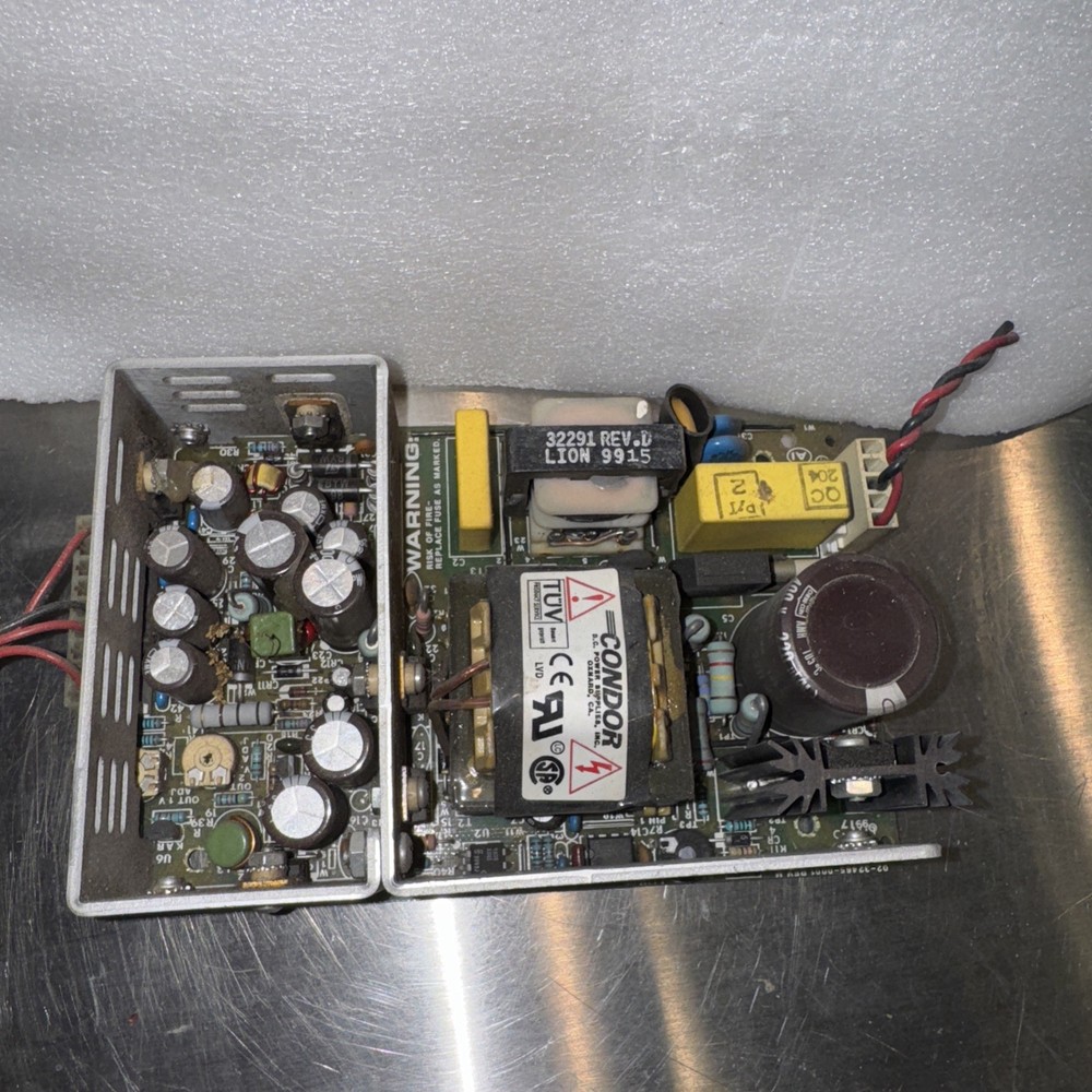 POWER SUPPLY GPC55D 1.5AMP 5,12,24 VDC and 100-240 AC INPUT (USED)