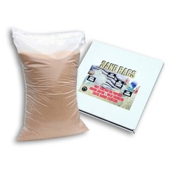 Sandbags – Clear Plastic Self-adhesive – Empty Sand Bags for Flood – 50/cs