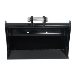 Plain Bucket Attachment for 0.8ton-1ton 1.5ton Mini Excavator Digger 600mm