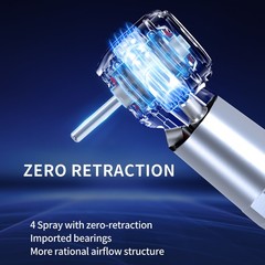 DMXDENT A16S-E Dental LED E-generator High Speed Turbine Handpiece 0 Retraction