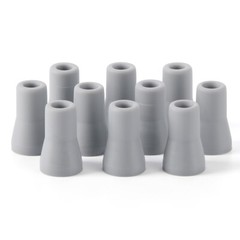 10/20Pcs Dental Saliva Ejector Adapter Tip Strong Weak Suction Rubber Snap Tip