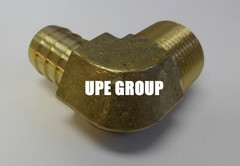 3/4 HOSE BARB ELBOW X 3/4 MALE NPT Brass Pipe Fitting Thread Gas Fuel Water Air