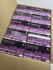 Adenna SHD938 Shadow Nitrile Powder Free Exam Gloves, X-Large, Black, Case/10