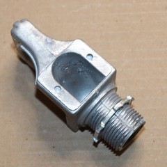 One Lithonia Lighting HKM Hid Fixture Hook (Male), 6″L, 4″W, 3 3/4″H More Avail