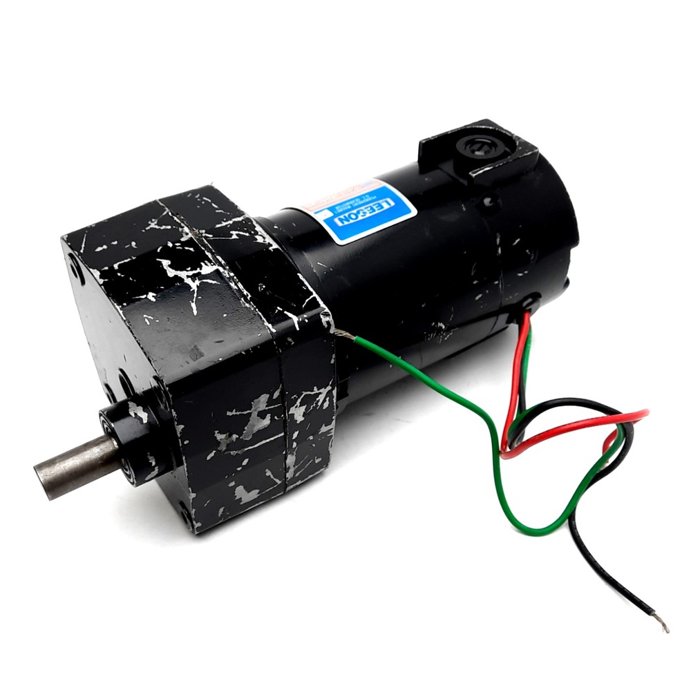 Leeson CM31D18NZ7G, Permanent Magnet Gearmotor, 90VDC, 36 LB.IN 100 RPM 1:18