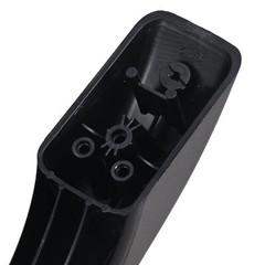 2 PACK of WB07X10034 for GE Range Oven Door Handle Black End Cap