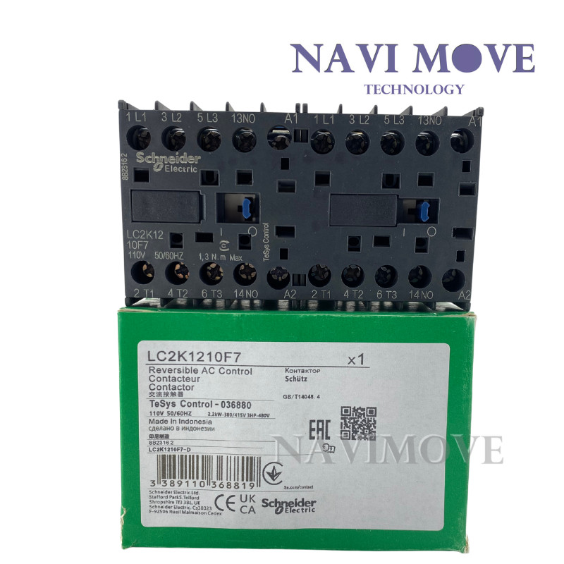 New Schneider LC2K1210F7 Reversing Contactor LC2K1210F7 US STOCK