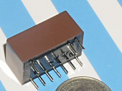 1 NAIS L2-5V DPDT 5V VOLT TWO COIL .5 A 5 V DC PCB LATCHING DC-RF 1.5 GHZ RELAY