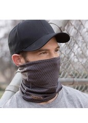 Copper Fit Guardwell Neck Gaiter Face Mask Protector Adult Unisex Charcoal