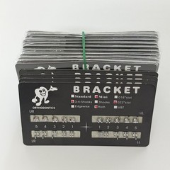 Dental Orthodontic Metal MIM Monoblock Brackets Mini Roth 022 Slot 345 hooks