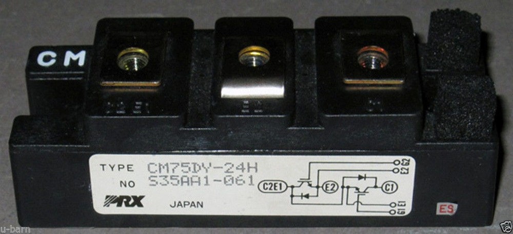 MITSUBIS CM75DY-24H MODULE DUAL IGBTMOD 75 AMPERES/1200 USA ship