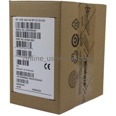 HPE 872481-B21 872738-001 1.8TB SAS 10K 12Gb/s 2.5″ 512E HDD Hard Drive New- US