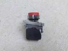 Telemecanique ZBE-102 Red Momentary Push Button Assembly ZBE102 ZBE