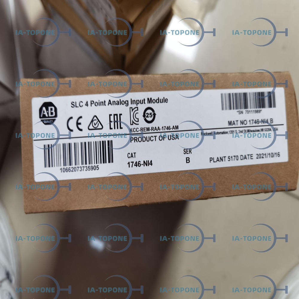 1PC NEW Allen-Bradley 1746-NI4 With 1 Year warranty High Quality