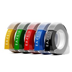 Embossing Label Maker Tape with Dymo Label Maker, 3/8 Inch 3D Plastic Labels …