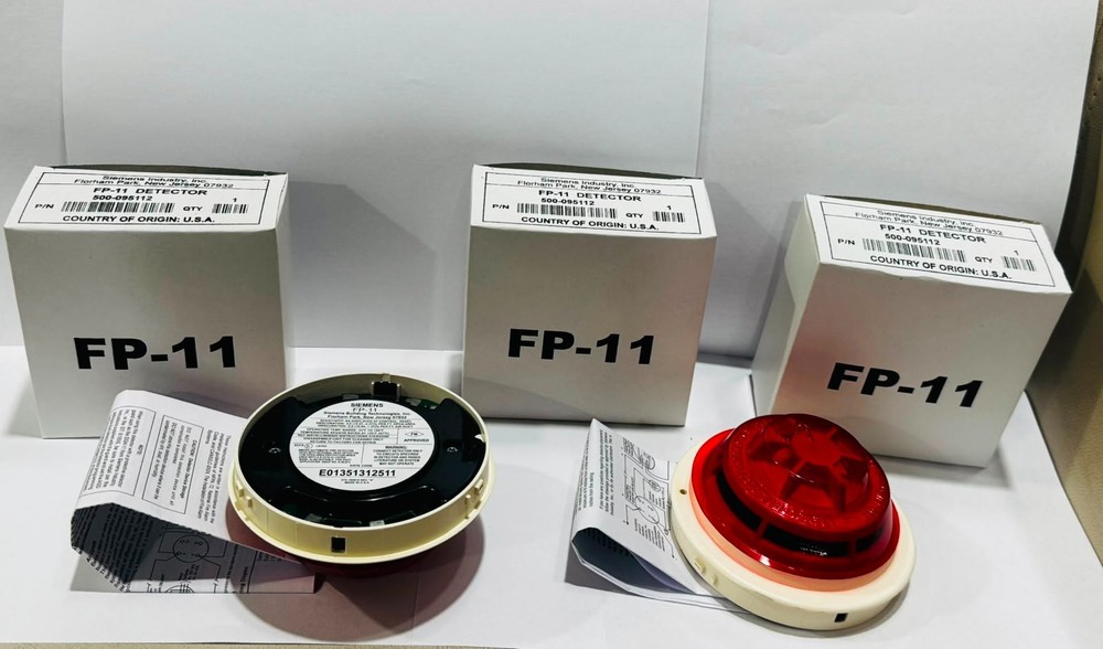 NEW SIEMENS FP-11 FIRE ALARM SMOKE HEAT DETECTOR – Free Express Shipping