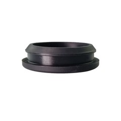Black Silicone Rubber Snap-On Grommets Tube Inserts Hole Plugs Ø 4.5mm – 60.6mm