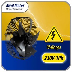 Appli Parts Axial Fan Motor Guard Mounted 9-7/8in (250mm) Fan Blade 220V/1Ph/50-