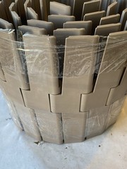 SYSTEM PLAST FLEXON LF 882 M K 750 FLAT TOP CHAIN 10’L X 7.5”W
