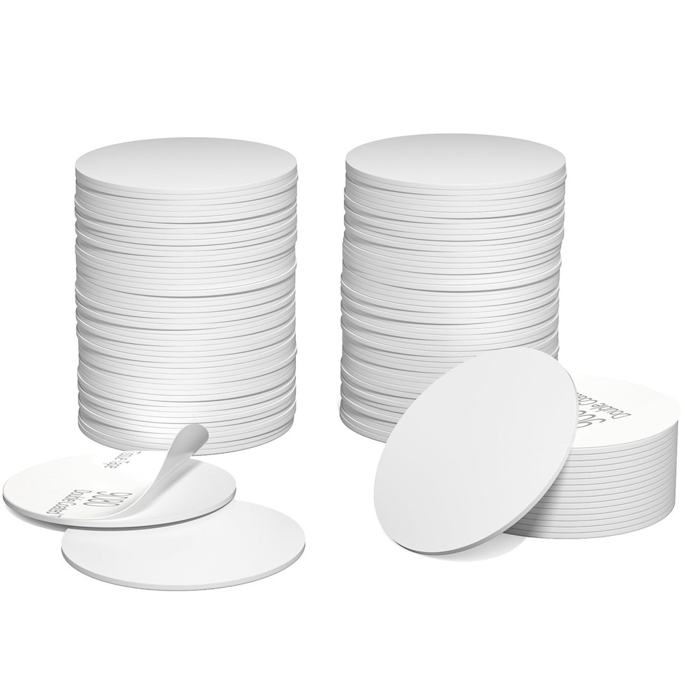 50 Pieces NFC Tags NTAG215 NFC 215 Tags Blank NFC Coins White NFC Stickers Ca…
