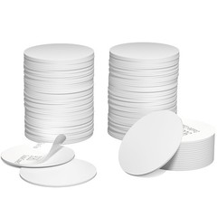 50 Pieces NFC Tags NTAG215 NFC 215 Tags Blank NFC Coins White NFC Stickers Ca…