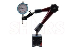 Aventor Heavy Duty Magnetic Base Holder w/Articulating Arm +1″ Dial Indicator P]