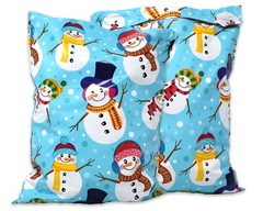 NEW 10×13 Fall, Christmas, Snowmen, Teal Snowflakes, Trees Poly Shipping Mailers