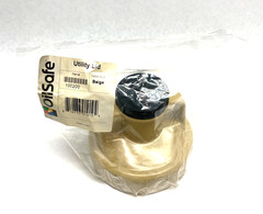 Oilsafe 100200 Multipurpose Utility Lid, Beige, 48mm Opening