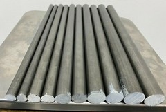 12L14 Steel Round Bar Stock Assortment – 10 Pcs – CNC Lathe Machining Metal Rods