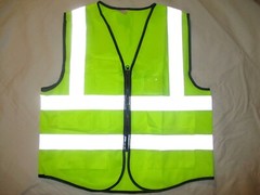 10 PACK Sleeveless High Visibility 5 pocket Safety Vest for Outdoor Workers