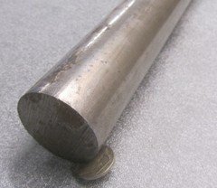 4140/4142 Alloy Steel Rod, 1 3/4″ Diameter +/-.007″ x 3 Ft Length