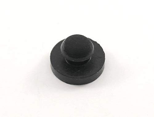 Fits 1/4″ Hole – 9/16″ Diam – 1/8″ Panel Thickness – Push-in Stem Rubber Bumper