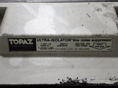 TOPAZ 91005-40 LINE NOISE SUPPRESSOR 01251120373