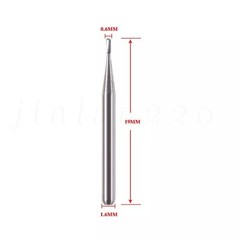 Dental Carbide Burs FG-329 Pear Burs for High Speed Handpiece 19mm 10pcs USA