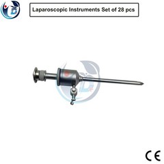 28 Pcs Laparoscopic Surgery Instrument Set General Surgical Laparoscopy Kit