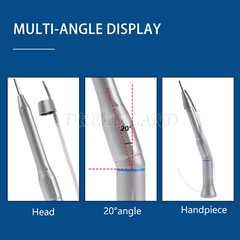 Dental 20 Degree Straight 1:1 Direct Drive Surgical Operation Contra Angle uk