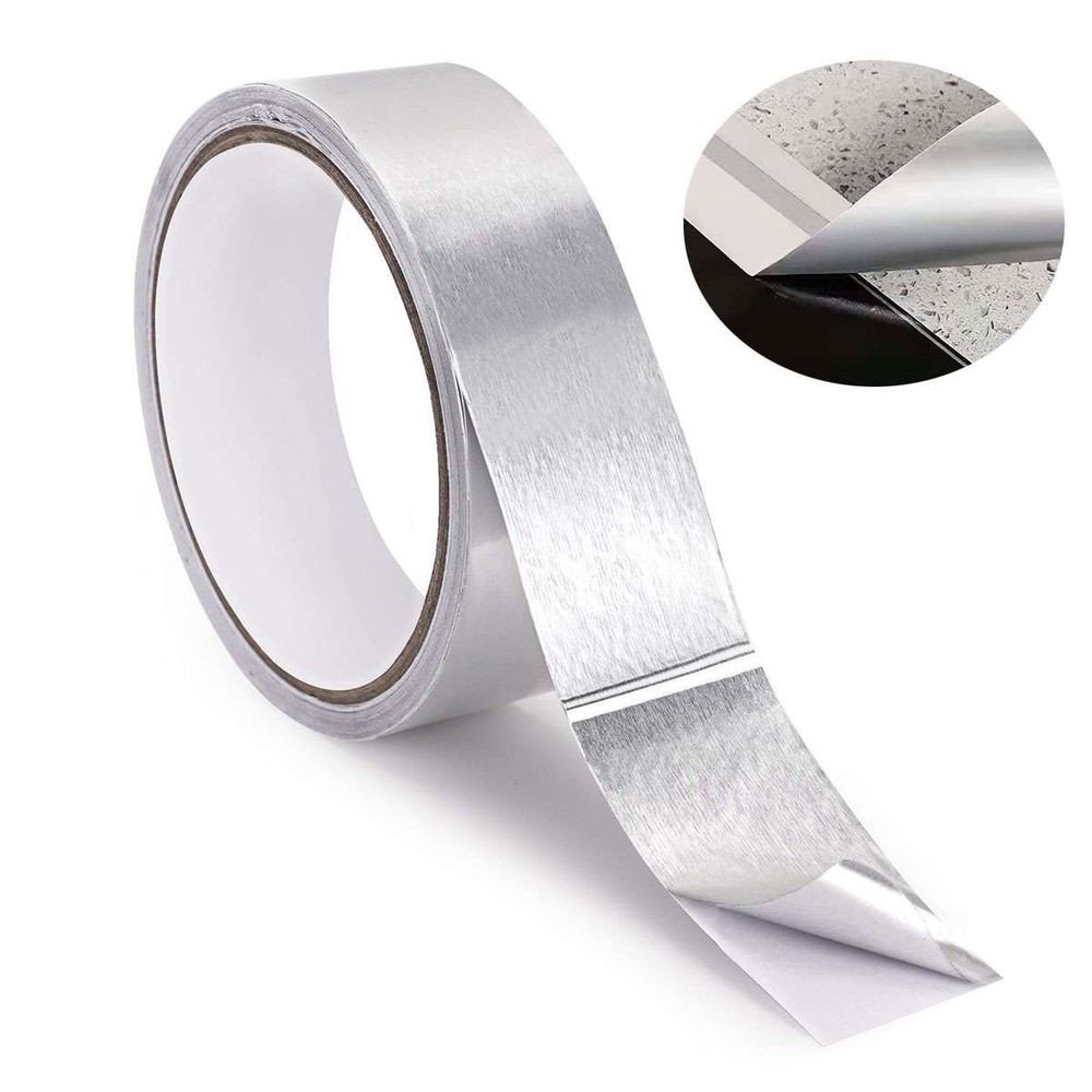 1.2in x 33FT Aluminum Foil Tape Heat Resistant Waterproof Insulation Home Repair