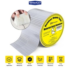 4″x16ft Aluminum Foil Butyl Tape Rubber- Waterproof RV Roof Repair Seal Patch