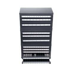 VEVOR Drill Bit Dispenser Organizer Cabinet 3 Pieces Three-Drawer Five-Drawer