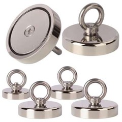 400-1000LBS Fishing Magnet Pull Force Heavy Duty Strong Neodymium Kit Rare Earth