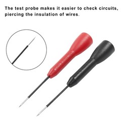 6 Pieces 2mm Needle Test Probes 600v/10a Nondestructive Multimeter Test For Fluk