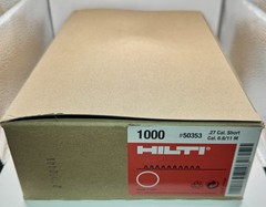NEW Hilti #50353 .27 Cal Short RED 6.8/11 M10 FULL Case Of 1000 Shot SHIPS FREE!