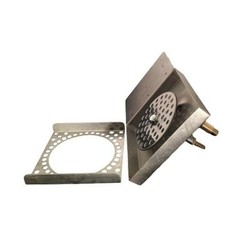 Stainless Steel Drip Tray – Counter Mount With Glass Rinser and Drain