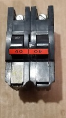 FPE NA 240 2 Pole 40 Amp Plug In Full Size Breaker