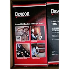 DEVCON 10110 Plastic Steel Putty Epoxy (A) 1 lb. New Sealant Metal Concrete