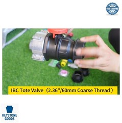 IBC Tote Adapter 3-Pack Fine Coarse Thread 304 Stainless Steel Garden Hose