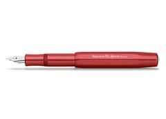 Kaweco AL Sport Fountain Pen Deep Red Aluminum Medium Nib 13cm Refillable