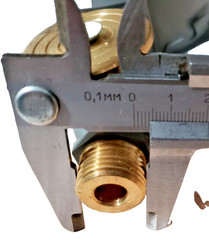 WIKA EN 837-1 / EN8371 Pressure Dual Gauge 0-0.3 MPa 0-3 Bar, 0-0.6 MPa 0-6 Bar
