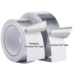 Aluminium Foil Tape Rolls 30/50mm x 5/10/20m Heat Insulation Self Adhesive Duct